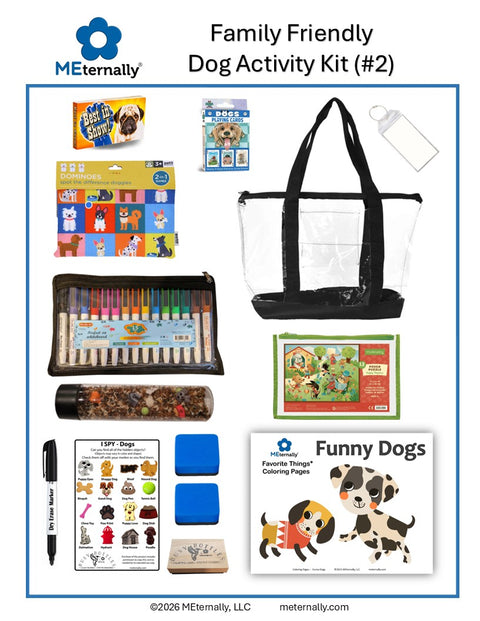 Family Friendly Activity Kit - Dogs #2