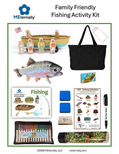 Family Friendly Activity Kit - Fishing