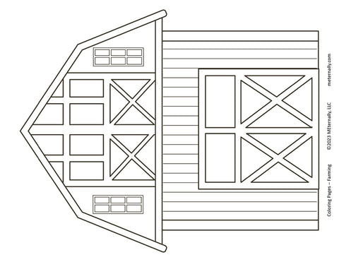 Digital Download - Farming Coloring Pages