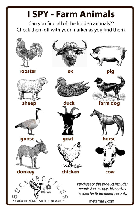 Busy Bottles Combo Kit - Farm Kit