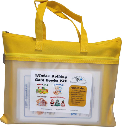 Busy Bottles Combo Kit - Winter Holidays GOLD COLLECTION
