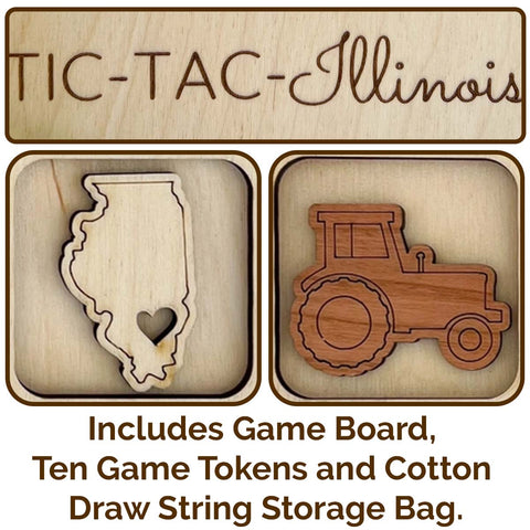 State Busy Bottle with State Tic Tac Toe Combo Kit