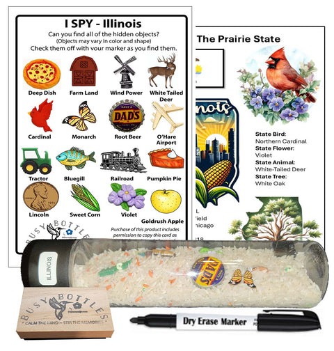 State Busy Bottles (Great for all ages!)