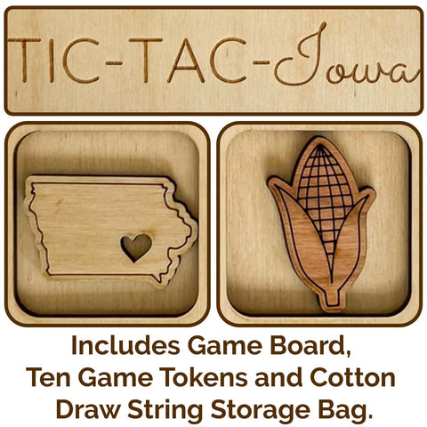 State Busy Bottle with State Tic Tac Toe Combo Kit