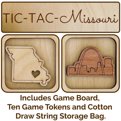 State Busy Bottle with State Tic Tac Toe Combo Kit