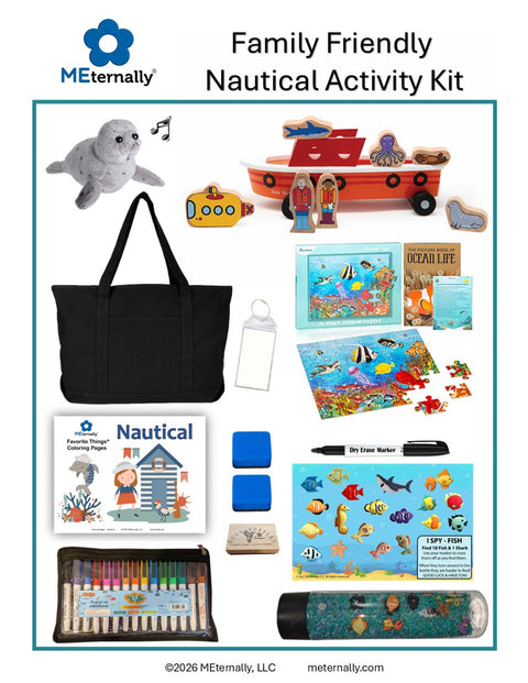 Family Friendly Activity Kit - Nautical