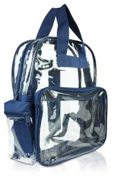 Library/Facility Clear Backpack - Build your own reminiscence kit