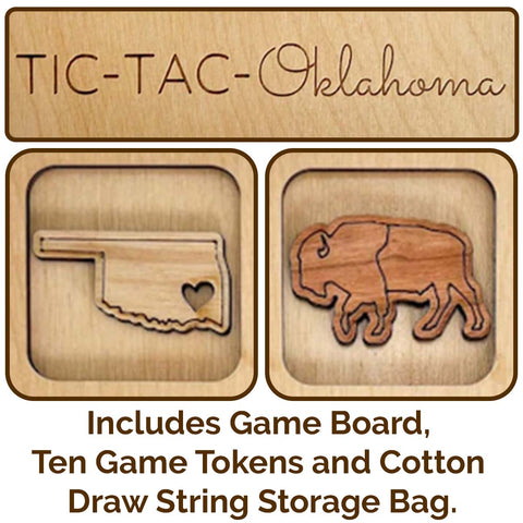 State Busy Bottle with State Tic Tac Toe Combo Kit