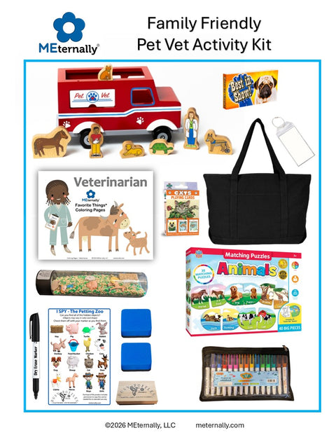 Family Friendly Activity Kit - Pet Vet