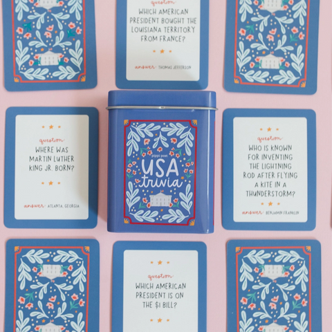 Limited Edition USA 250 Family Friendly Activity Kit