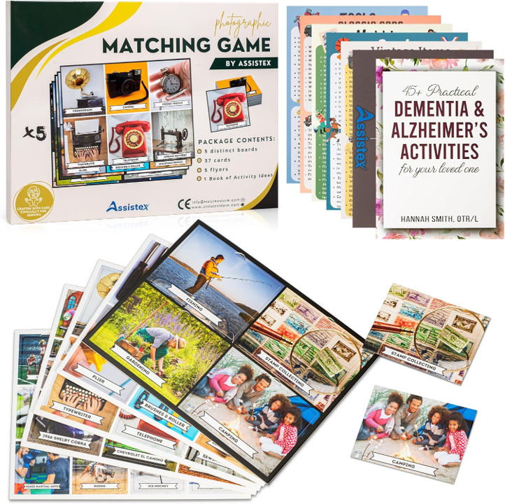 Assistex Matching Game Activity Board - Men's Edition – MEternally