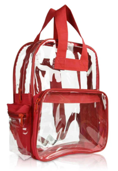 Library/Facility Clear Backpack - Build your own reminiscence kit