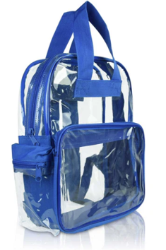Library/Facility Clear Backpack - Build your own reminiscence kit