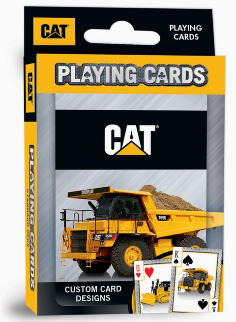 Caterpillar (CAT) Playing Cards