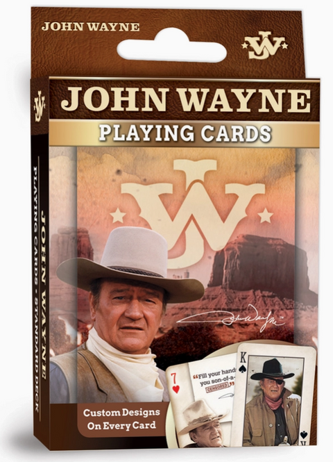 John Wayne Playing Cards