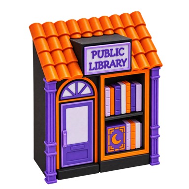 Public Library Fidget Clicker - A MEternally Exclusive