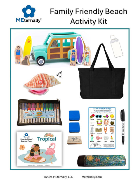Family Friendly Activity Kit - The Beach