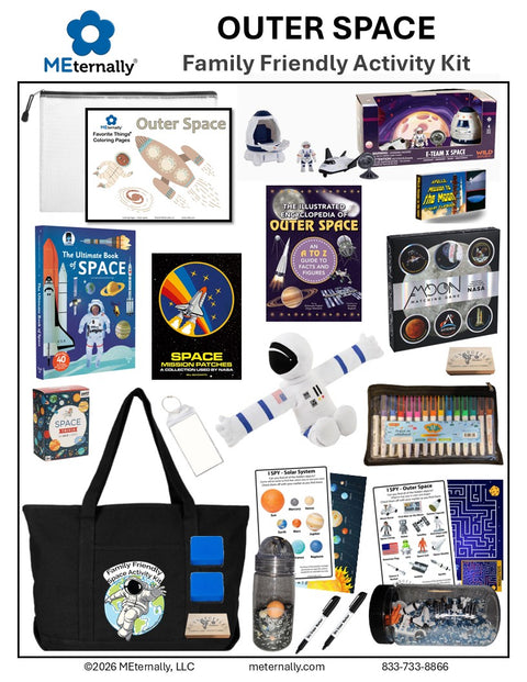 Limited Edition Outer Space Family Friendly Activity Kit