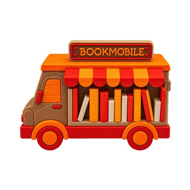 Bookmobile Fidget Clicker - A MEternally Exclusive
