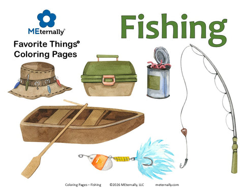 Coloring Pages - Fishing