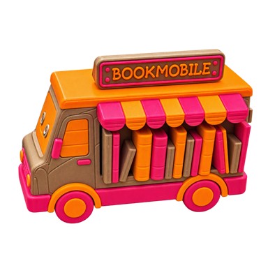 Bookmobile Fidget Clicker - A MEternally Exclusive