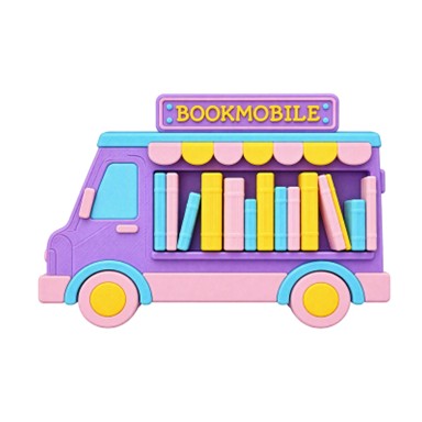 Bookmobile Fidget Clicker - A MEternally Exclusive