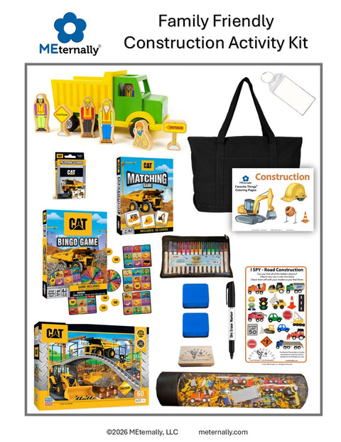 Family Friendly Activity Kit - Construction