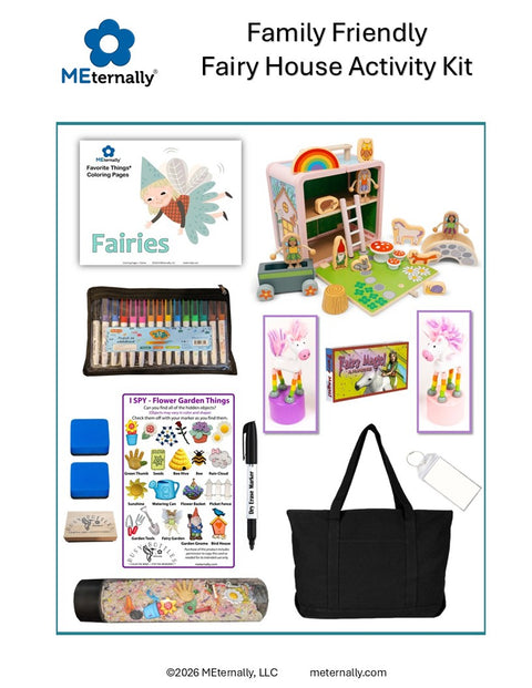 Family Friendly Activity Kit - Fairy House