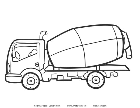 Coloring Pages - Construction