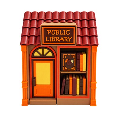 Public Library Fidget Clicker - A MEternally Exclusive