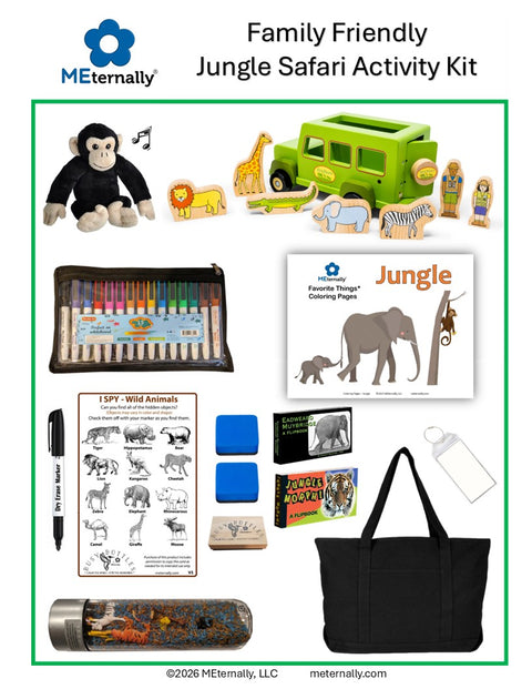 Family Friendly Activity Kit - Jungle Safari