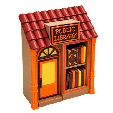Public Library Fidget Clicker - A MEternally Exclusive