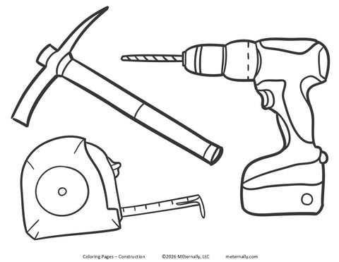 Coloring Pages - Construction