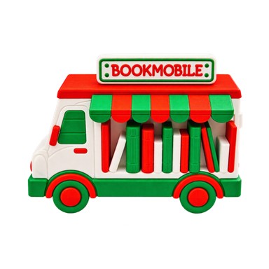 Bookmobile Fidget Clicker - A MEternally Exclusive