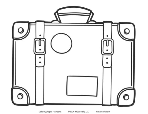 Coloring Pages - Airport