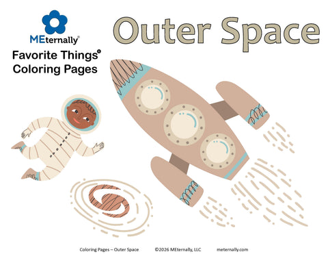 Coloring Pages - Outer Space