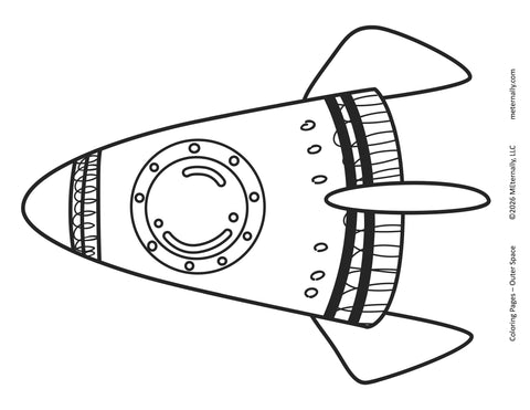 Coloring Pages - Outer Space