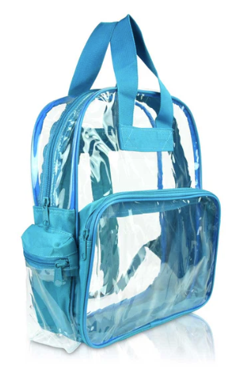 Library/Facility Clear Backpack - Build your own reminiscence kit