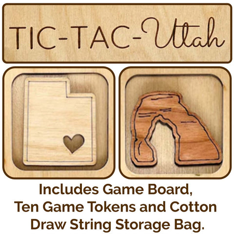 State Busy Bottle with State Tic Tac Toe Combo Kit