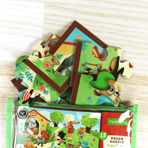 Puppy Playtime Pouch Puzzle
