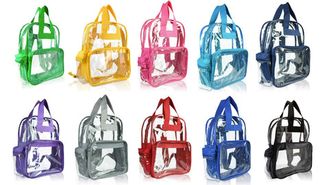 Library/Facility Clear Backpack - Build your own reminiscence kit