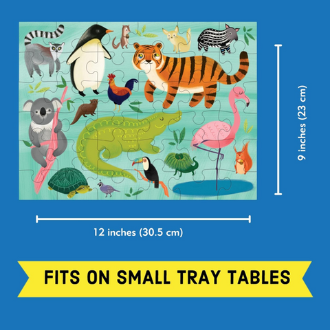 Animals Of The World Puzzle To Go