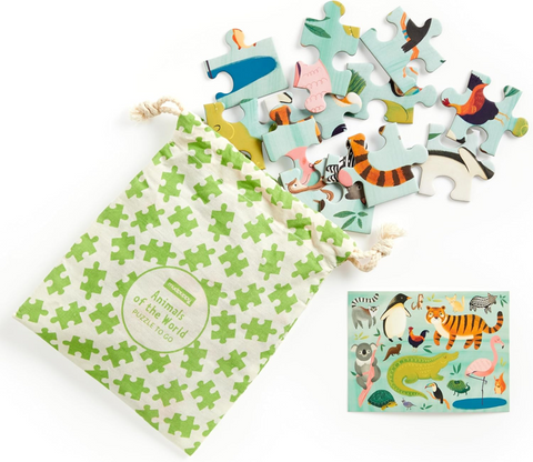 Animals Of The World Puzzle To Go