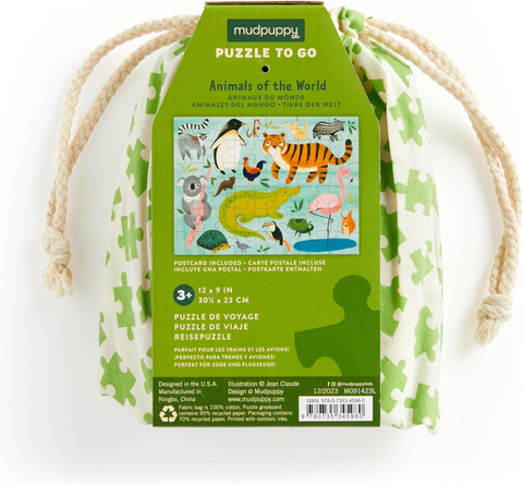 Animals Of The World Puzzle To Go