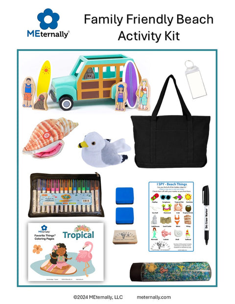 Family Friendly Activity Kit - The Beach