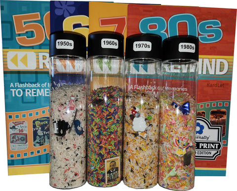 Busy Bottles Combo Kit -  1950s, 1960s, 1970s and 1980s