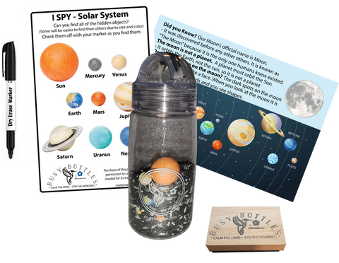 Limited Edition Busy Bottle - Solar System