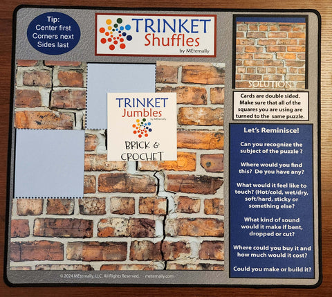 Trinket Jumbles - Brick & Crochet Puzzle Set