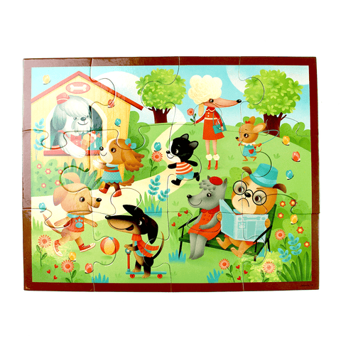 Puppy Playtime Pouch Puzzle