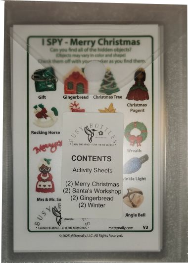 Busy Bottles Combo Kit - Christmas Kit